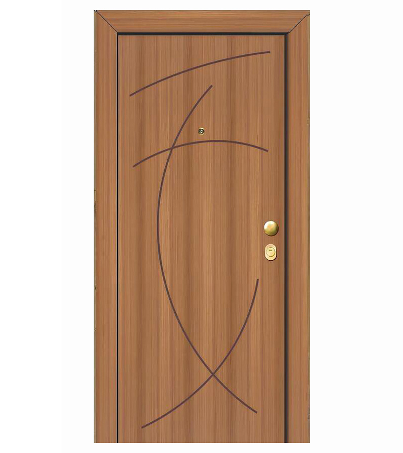 Πόρτα Ασφαλείας με Επένδυση PVC