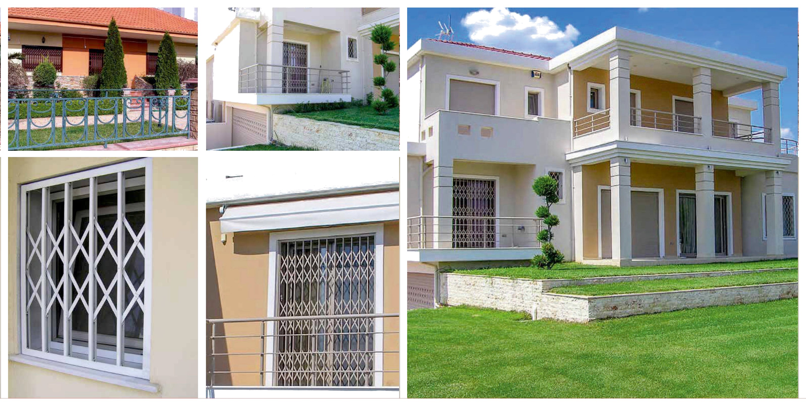 Πτυσσόμενα Κάγκελα Ασφαλείας